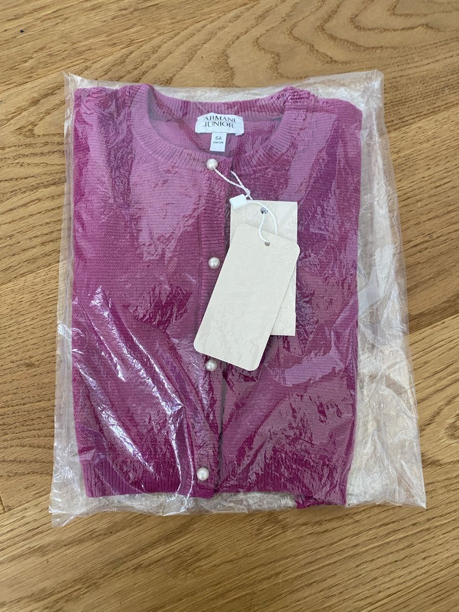 Armani Pullover & Sweatshirts: Armani Junior Strickjacke Gr. 116 Neu! – Gebraucht aus Genthod von Tidus04 3