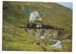 FURKABAHN Dienstzug - Steinstafelviadukt