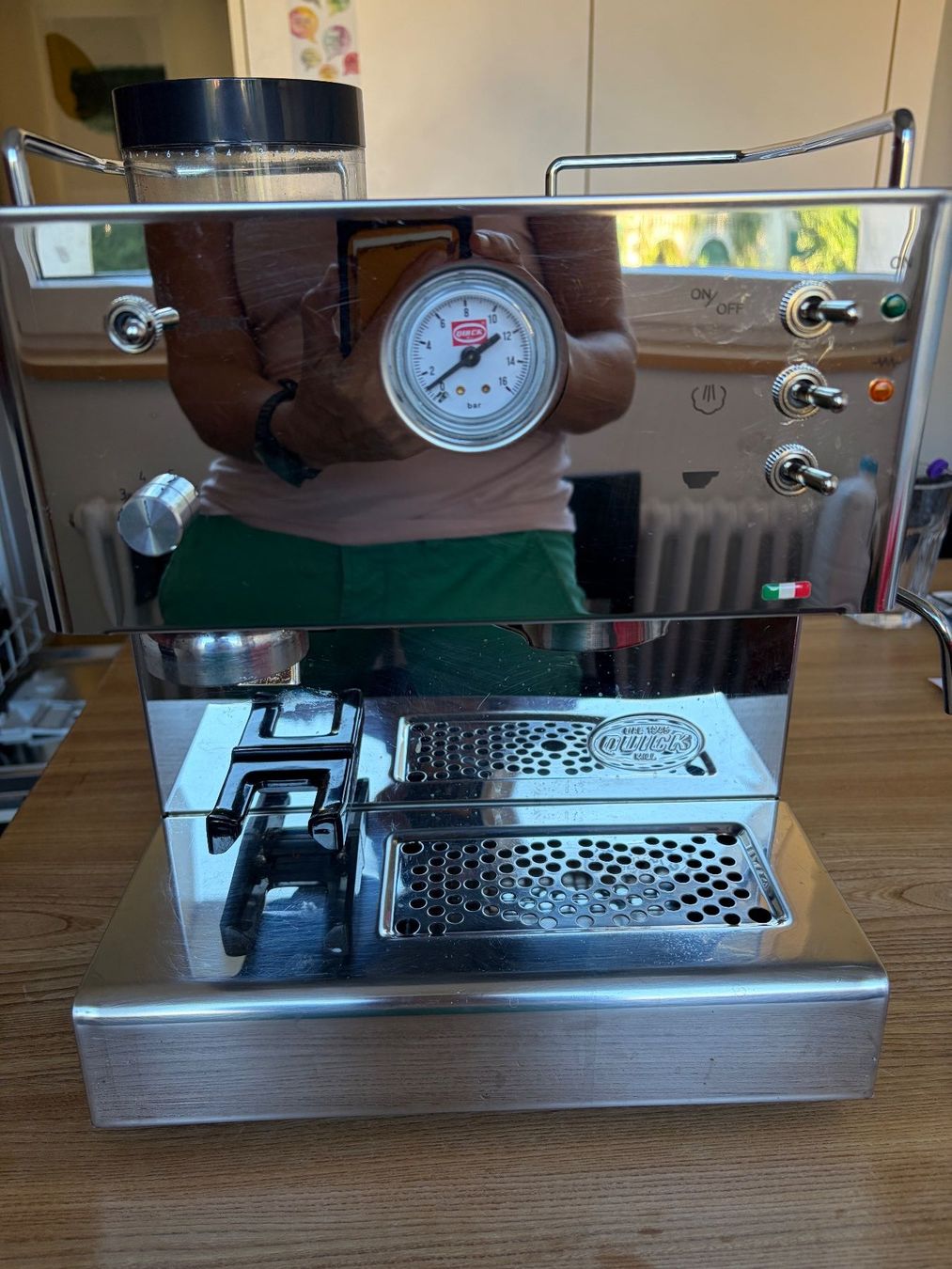 Quick Mill Kaffeemaschinen & Espressomaschinen: Espressomaschine Quick Mill 03035 Pegaso – Defekt aus Zürich von snowstar 1