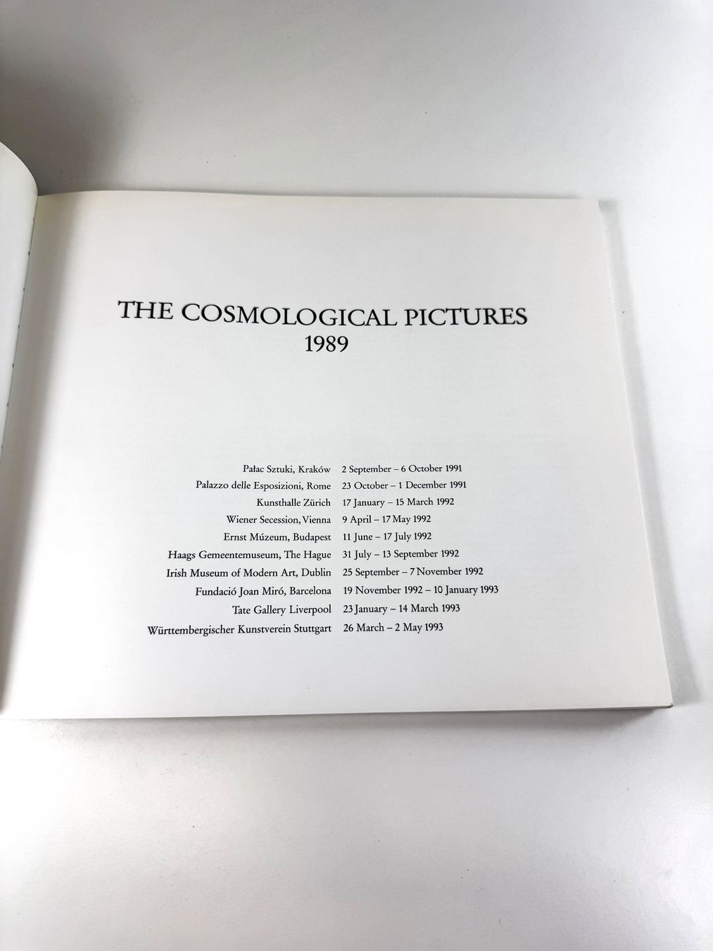 Libri: GILBERT & GEORGE "The Cosmological Pictures" mit Widmung – Usato da Zürich venduto da Arche_Brockenhaus 7
