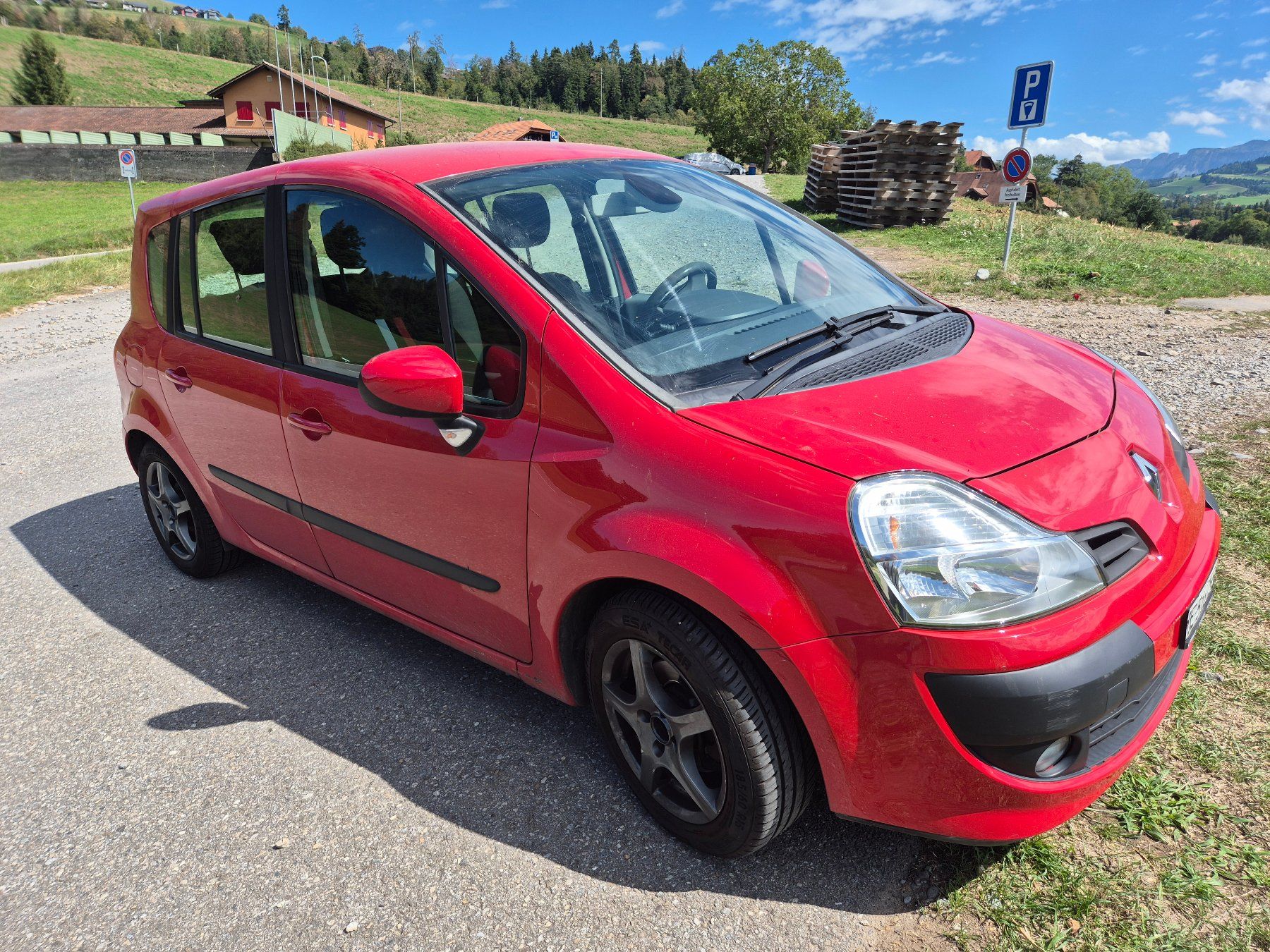 Renault Automobili: Renault T Modus 1.2 16V Expression (Rot) – Usato da Steffisburg venduto da tenerado 3