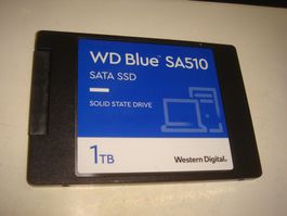 1TB ssd. WD Blue SA510. Wenig stunden.Details siehe Bildern.