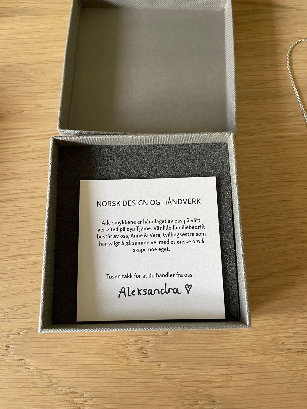 Catenine: Annevera Silber Halskette – Usato da Stallikon venduto da ferryboat 3