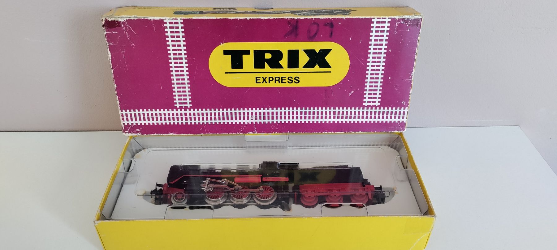 Trix Modelleisenbahnen: Trix-Express H0-Dampflokomotive"BR24·058"|Art.2202|in OVP – Gebraucht aus Boswil von MAF_952 6