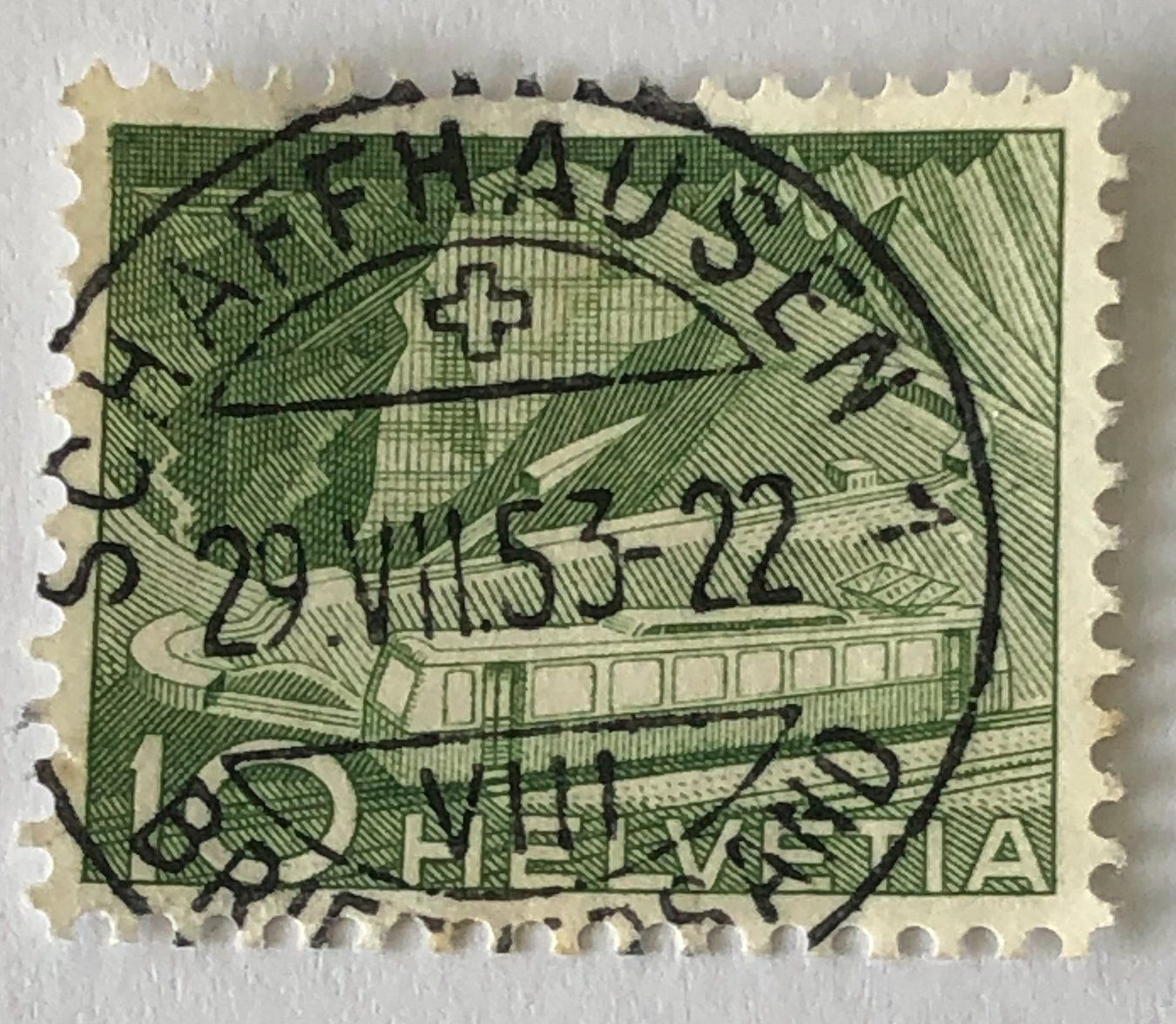 Tutti i francobolli: Nr.299  mit Vollstempel  Schaffhausen – Usato da Aarau venduto da Billa007
