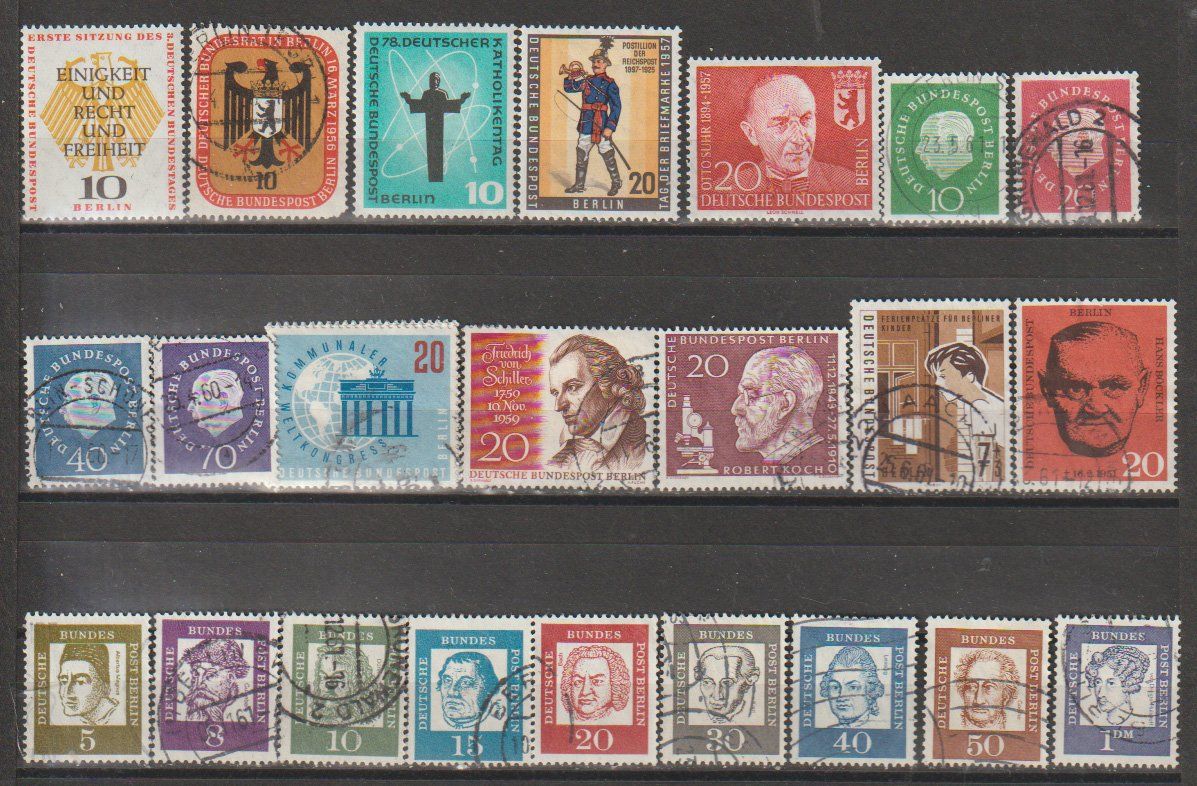 Tutti i francobolli: Allemagne Bundespost – Usato da Crans-Montana venduto da kira56 1