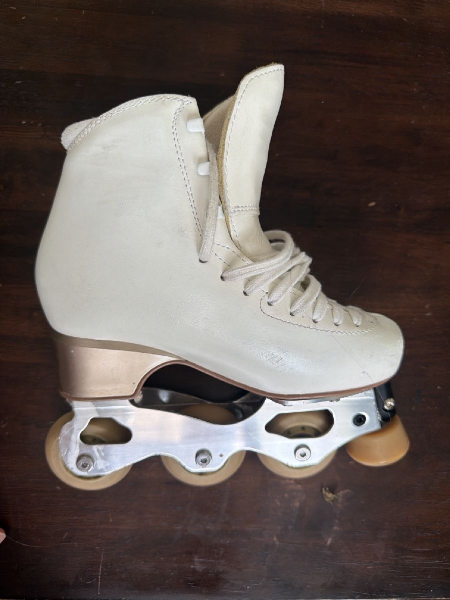 Pattini in linea & Pattini a rotelle: Roller skates - EDEA "Overture" - Snow White (Size 240) – Usato da Genève venduto da wie_8zbm 2