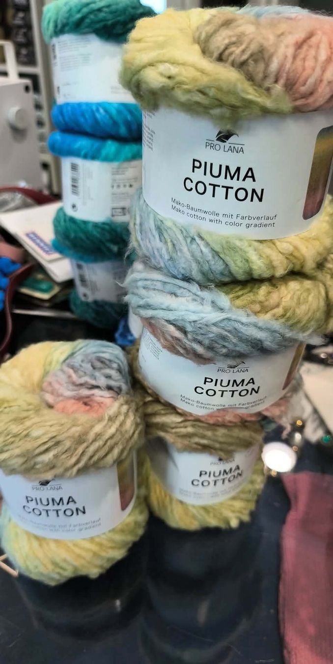 Pro Lana Lana: Pro Lana: 10 x Piuma Cotton – Nuovo e nell'imballaggio originale da Neuhausen venduto da schueppi01