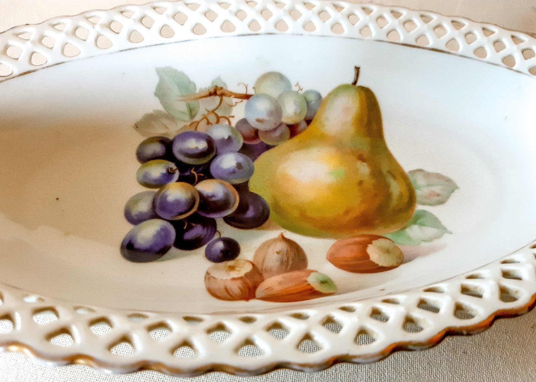 Piatti di portata: Schumann Schale antique ravier 32 x 18cm – Usato da Tavannes venduto da Brocashop 1