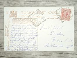 TR70 Carte Postale + Timbre Italie 1908