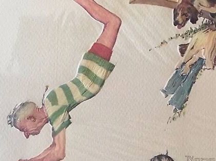 Foto & Immagini: Bilder von Norman Rockwell  (2er Set) – Usato da Schlieren venduto da Jeajet 1