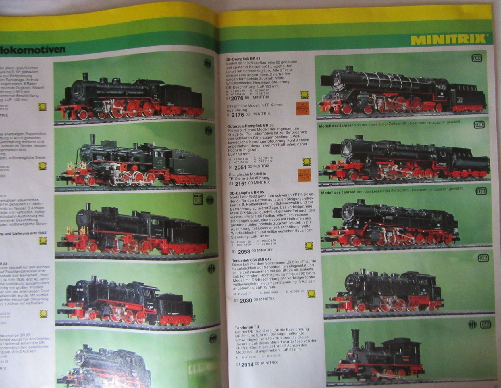 Trix Modellini di ferrovie: TRIX Gesamt-Katalog 82/83 Trix HO – Usato da Rüdtligen venduto da Carfield04 4