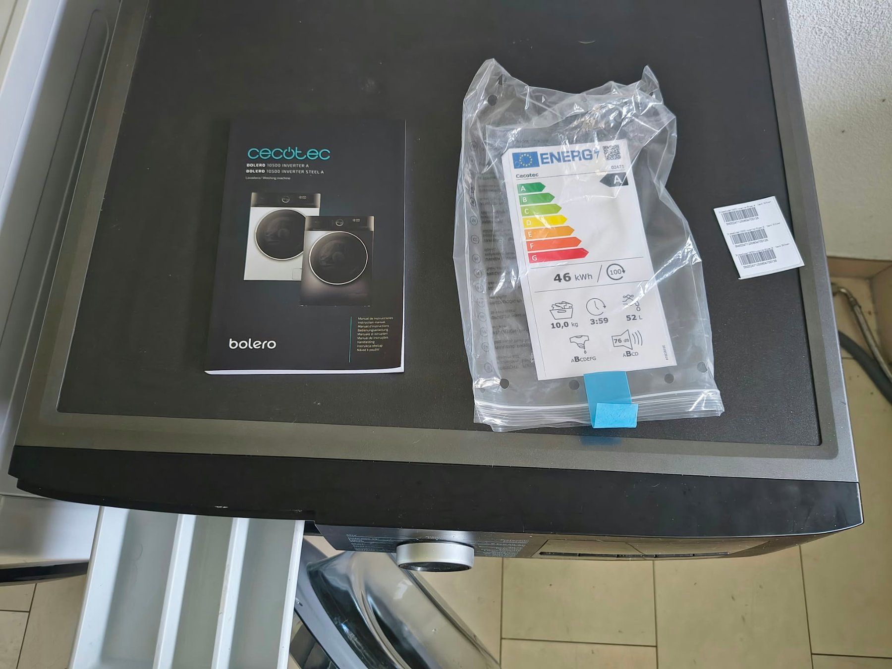 Lavatrici: Waschmaschine Cecotec 10 kg – gepflegt – Usato da Tramelan venduto da nur_c8m9 2