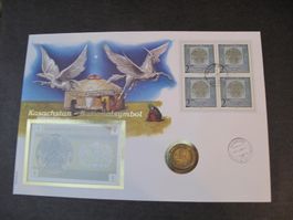 Banknoten Numis Brief Kasachstan