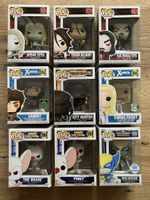 9 x Funko pop, Castlevania, x-men, predator… 