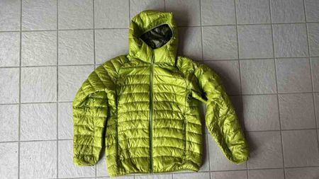 Veste Puffer Uniqlo vert citron
