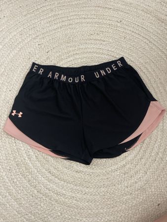 Under Armour Shorts schwarz Grösse L Heatgear Damen