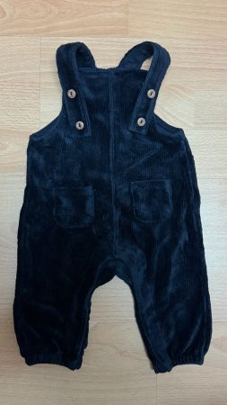 Latzhose Baby Cord Dunkelblau H&M Grösse 56 guter Zustand