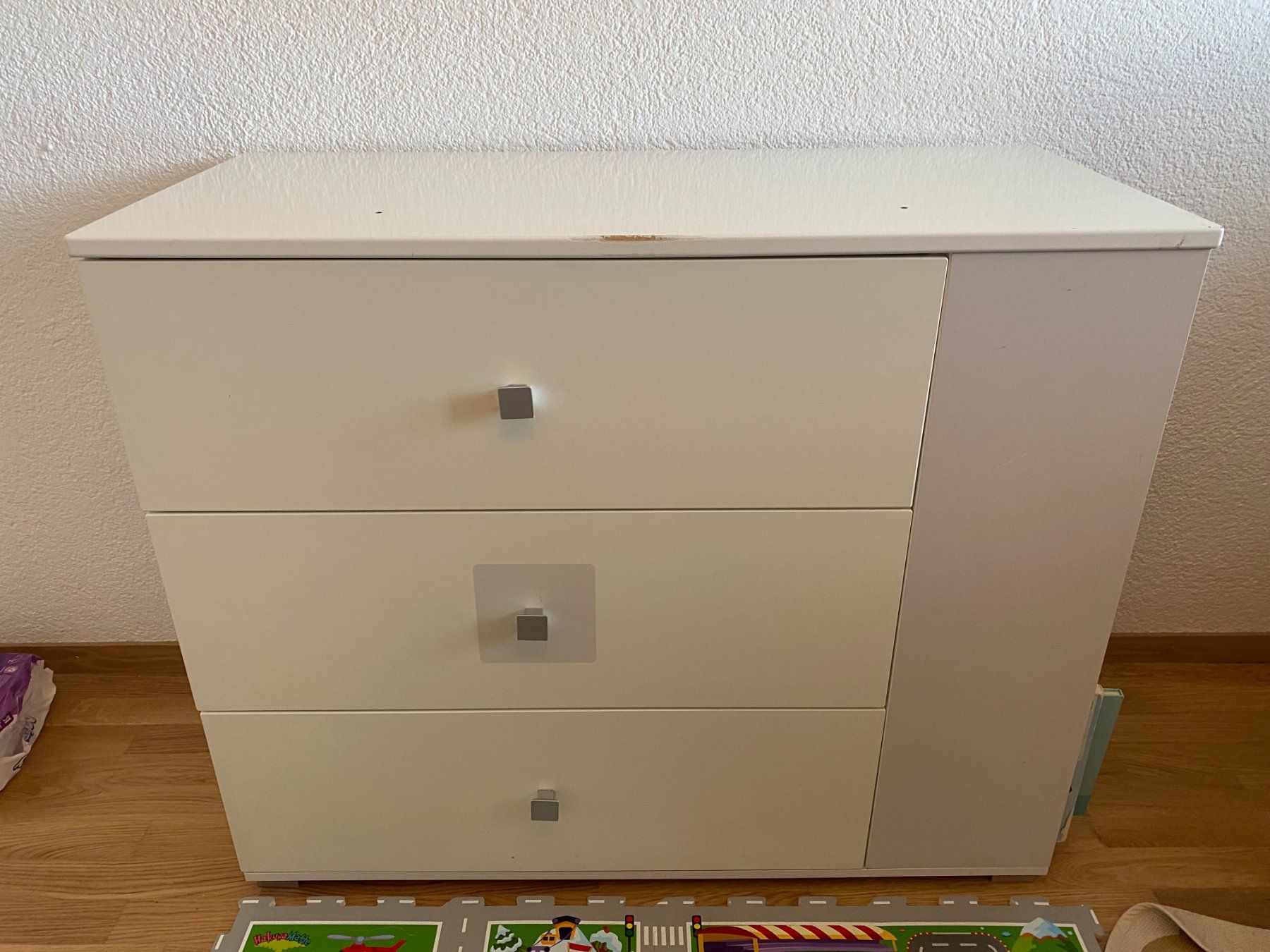 Fasciatoi & Accessori: Wickelkommode weiss mit Aufsatz und Regal – Usato da Richterswil venduto da Mano1st 3