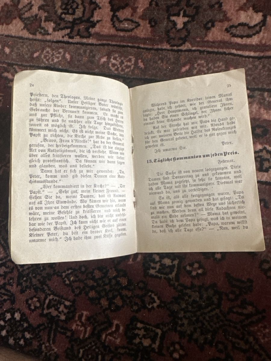 Bücher: Klein-Peter, Apostel der Kinder-Kommunion, 1918 – Gebraucht aus Bellinzona von Ti.belli 5