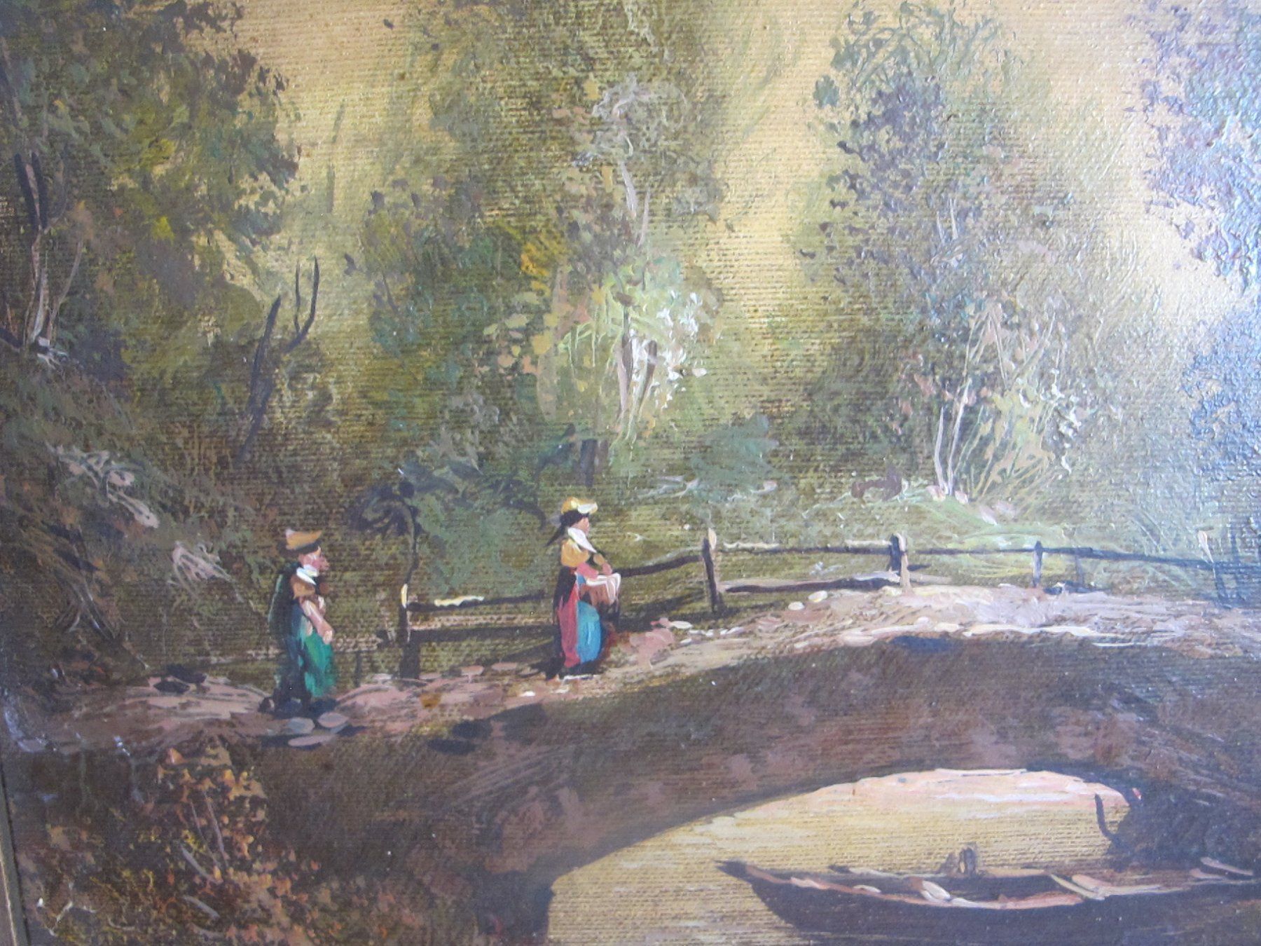 Tableaux: Original  Gemälde um ca. 1900 – D'occasion à Löhningen par Chimae67 3