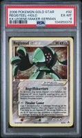 Pokemon Registeel Gold Star 92/92 EX Legend Maker - PSA 6