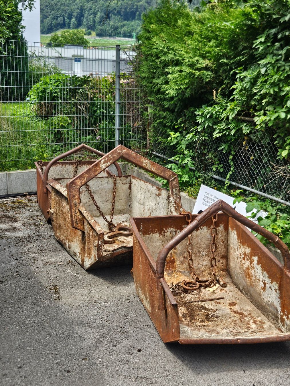 Contenitori edile: Eisenmulden – Usato da Oberriet SG venduto da gae_qpr8