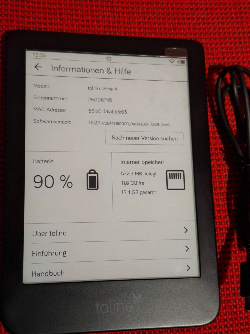 Tolino Tablet PC: Tolino shine 4 eBook Reader – Gebraucht aus Bibern SH von Rolf550 2