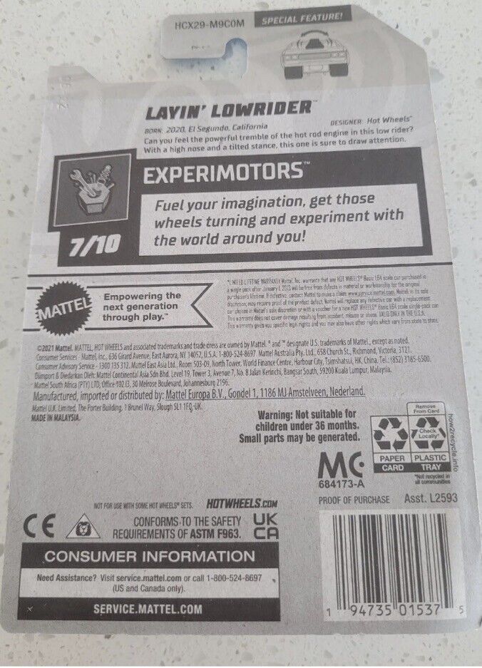 Hot Wheels Modellautos: Hot Wheels Lowrider – Neu (gemäss Beschreibung) aus Schwerzenbach von  4