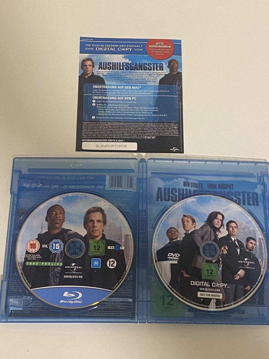 Alle DVDs: Aushilfsgangster Blu-Ray + Digital Copy – Gebraucht aus Oensingen von mig_99db 2