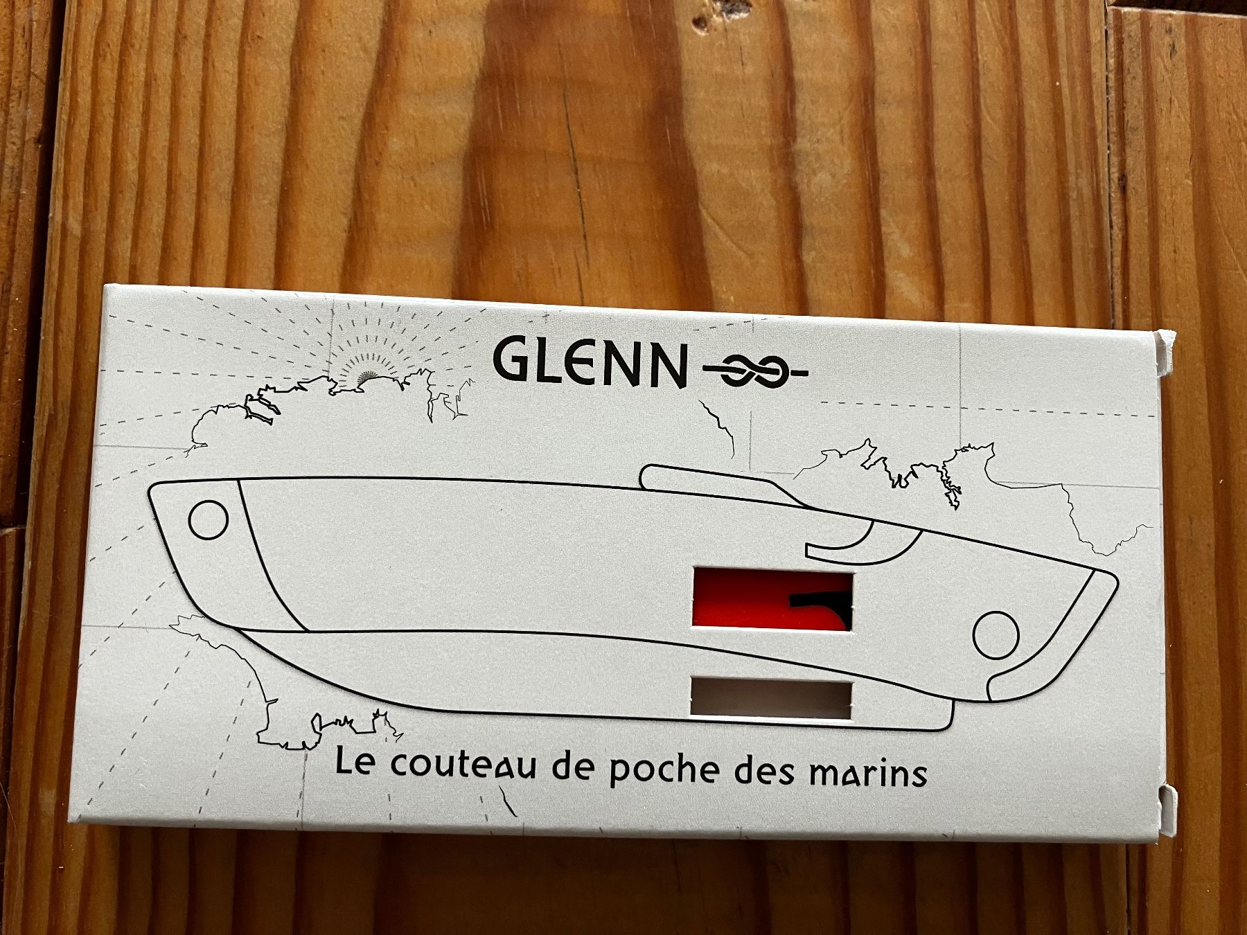 Coltelli tascabile: Nachhaltiges Seemanns Messer Le Glenn – Nuovo e nell'imballaggio originale da Uitikon Waldegg venduto da bac_6xcs