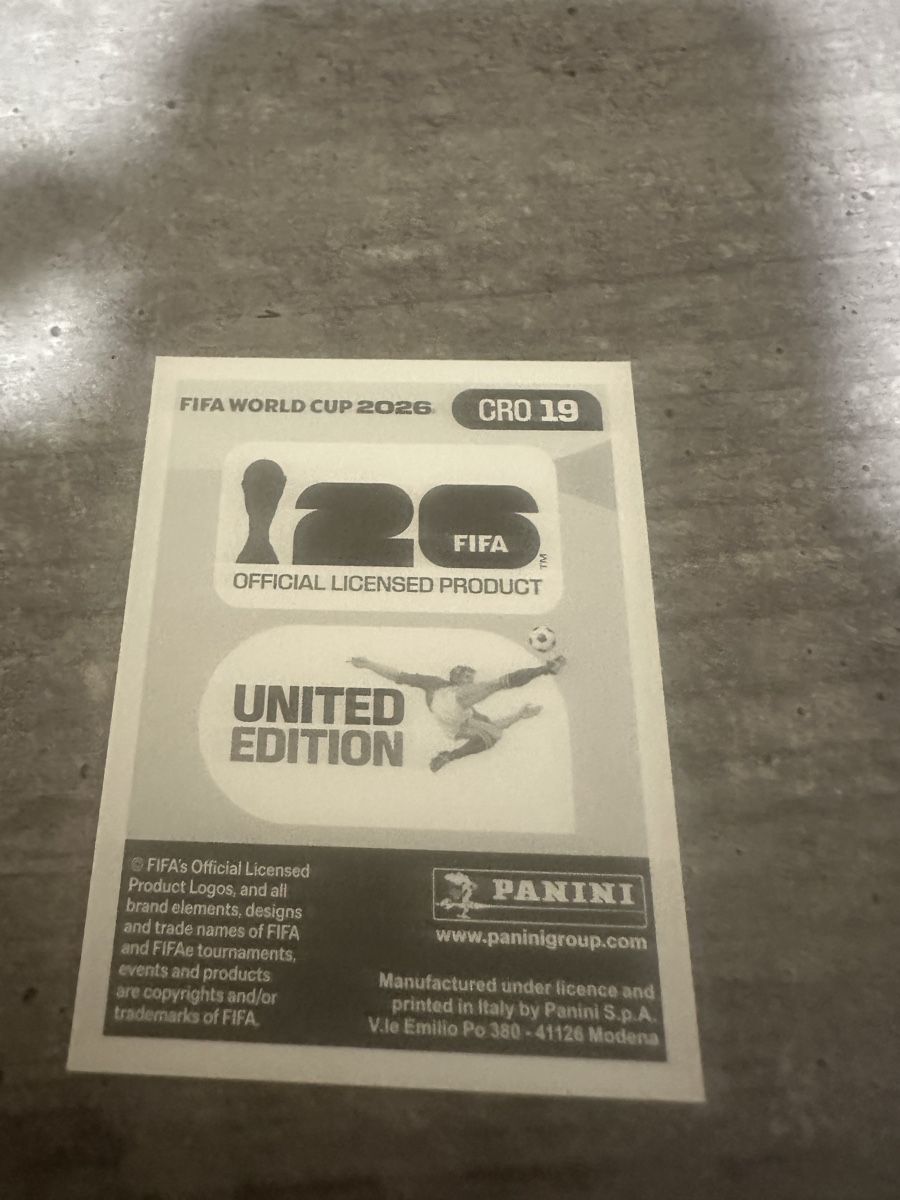 Panini Carte collezionabili: CRO 19 , FIFA WORLD CUP 2026 PANINI  – Nuovo (secondo la descrizione) da Frauenfeld venduto da 1PegPeg1 1