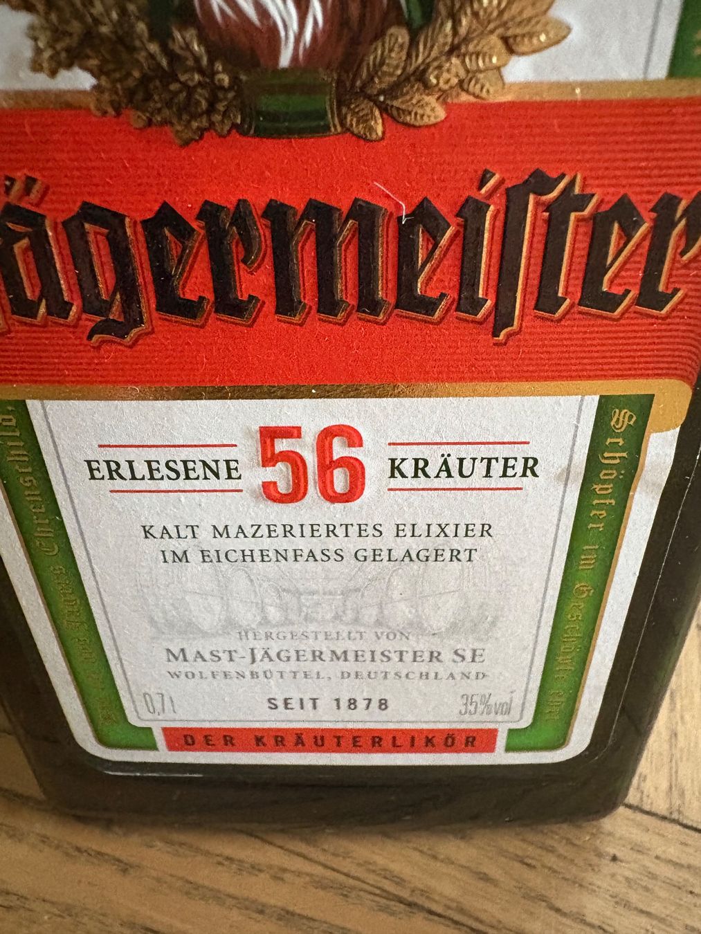 Bevande alcoliche: Jägermeister 1Liter und 700ml – Nuovo e nell'imballaggio originale da Zürich venduto da kuszi 2