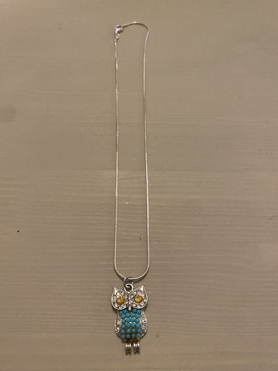 Catenine: Halskette mit Eule 🦉 925 Silber – Usato da Birr venduto da Vintage-Liebhaber 1