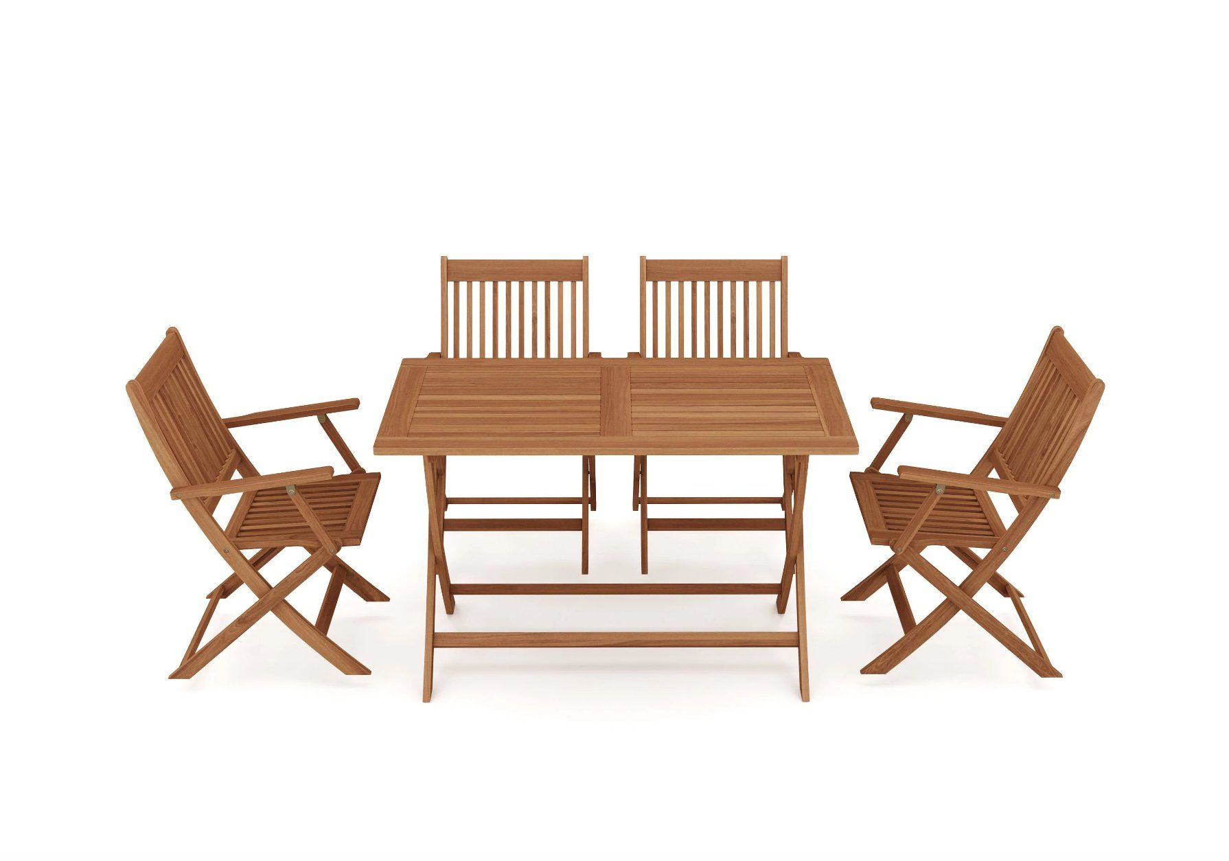 Set di tavolo e panche: Gartenmöbel Set aus Holz AVEIRO - Gratis Versand – Nuovo e nell'imballaggio originale da Kleinwangen venduto da meinwarenkorb.ch 2