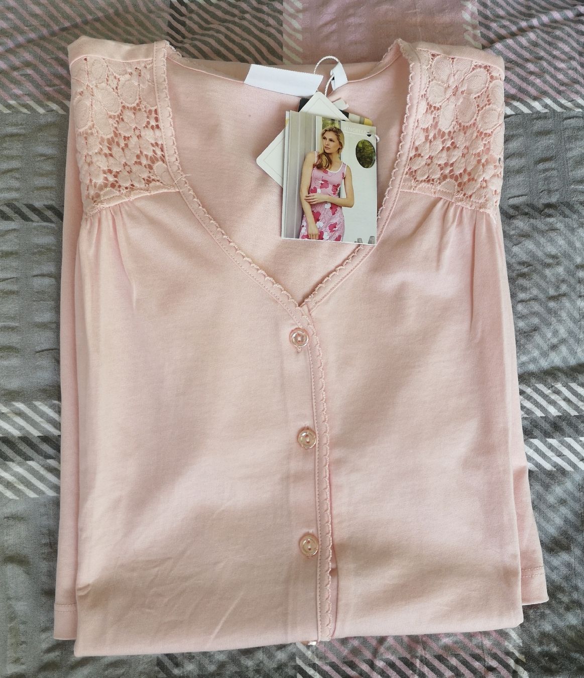 Negligees & Pigiami: rosa Nachthemd Gr. 36 - RINGELLA - Spendenaktion – Nuovo (secondo la descrizione) da Unterkulm venduto da Beljasch 1