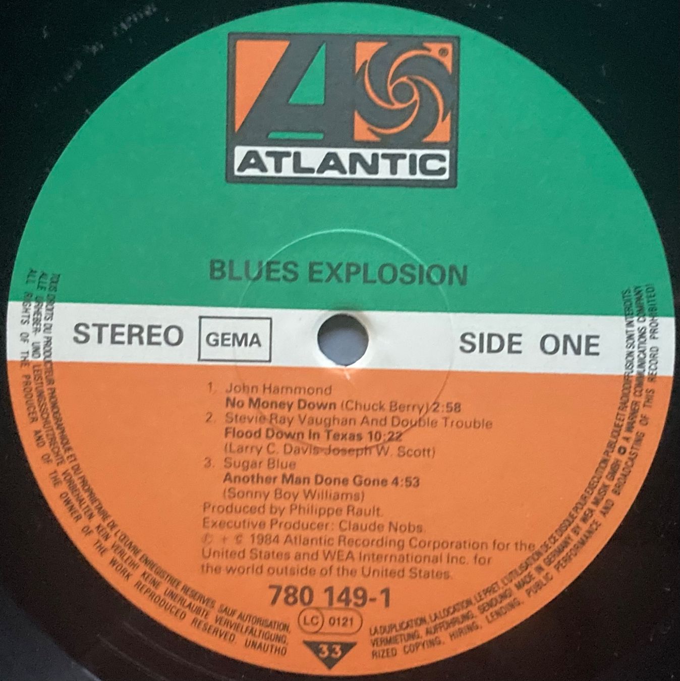 Schallplatten: DIVERS ARTISTES - BLUES EXPLOSION – Gebraucht aus Poliez-Pittet von Newtown-Records 2