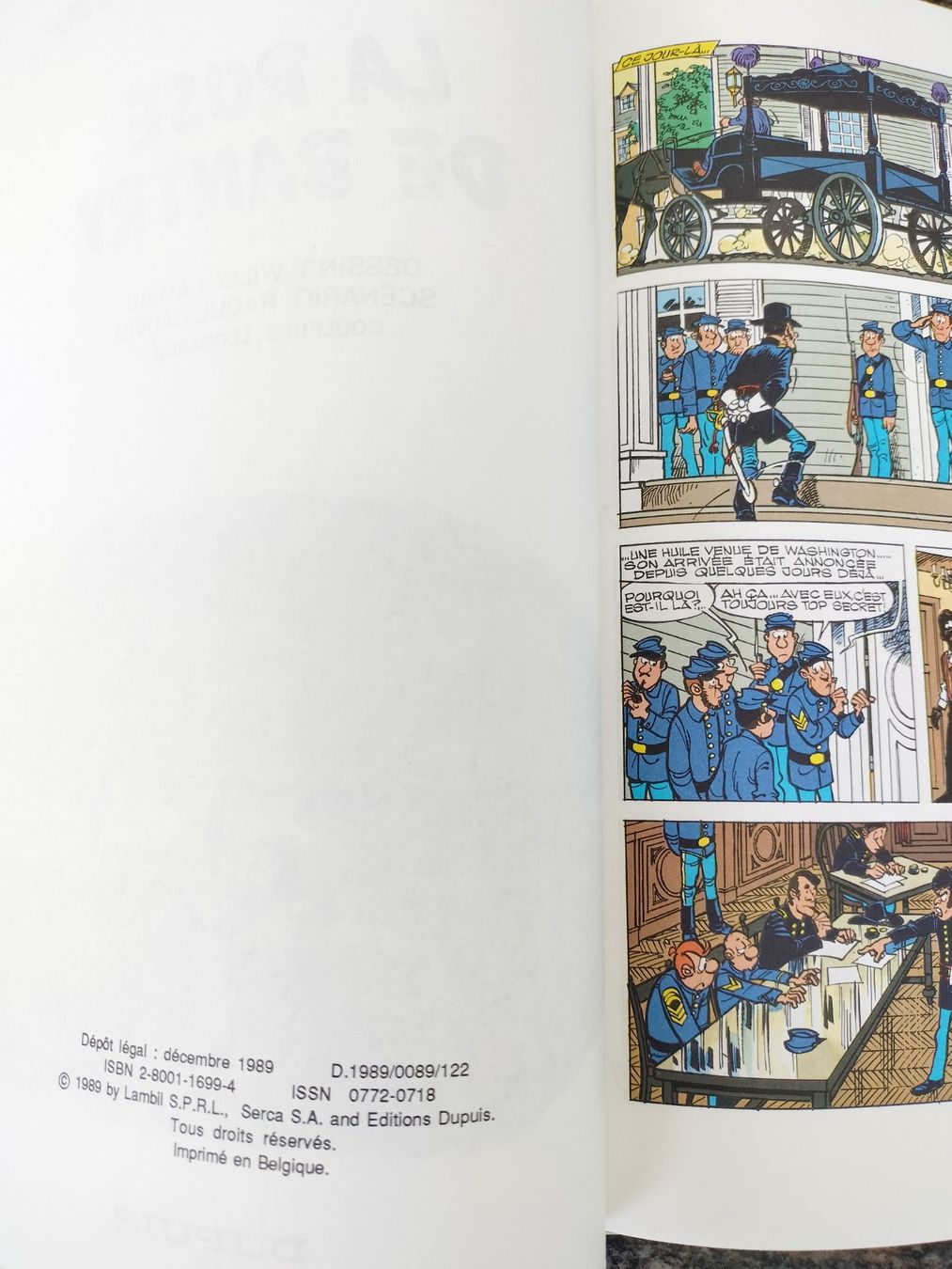 Comics: Tuniques Bleues 30 la rose de Bantry EO TBE – Gebraucht aus Cortaillod von rozinna 3