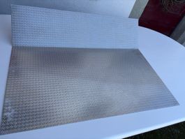 Aluminium Riffelblech gekantet 