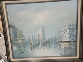 Kunstgemälde Signiert