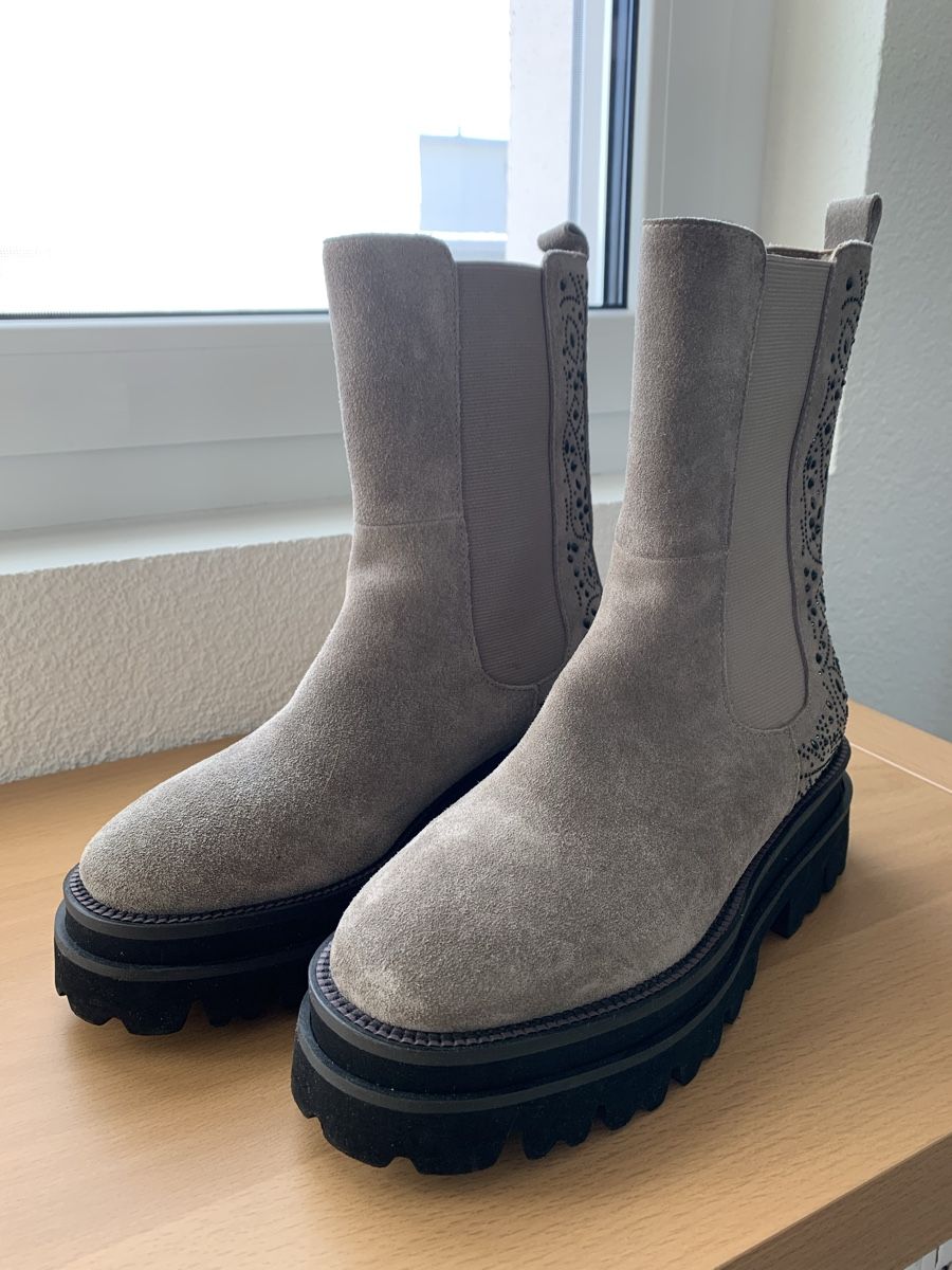 Scarpe da donna: Alma en Pena Lederboot Grösse 38 – Usato da Diessenhofen venduto da rom_qv7b