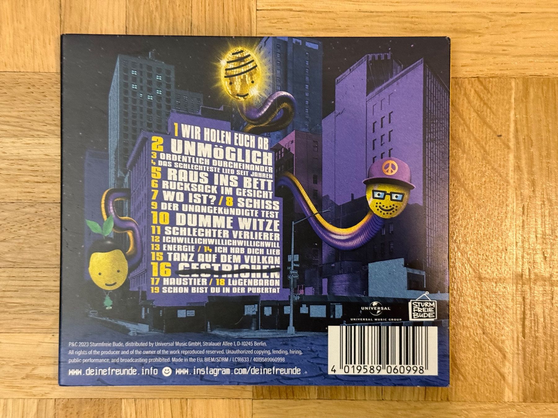 CDs: Deine Freunde - Ordentlich Durcheinander CD – Neuf (Voir description) à Zürich par Typhooon 3
