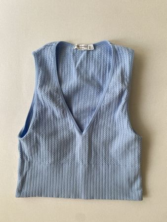 Damen Top Stradivarius hellblau