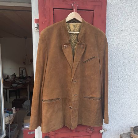 Vintage handmade real leather Jacket