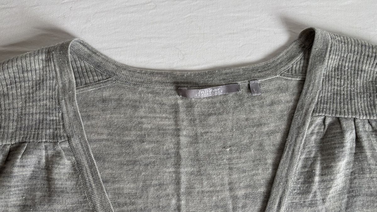 Pulls & Sweat-shirts: Merino Wollpullover Grau, Gr. L - Top Zustand! – D'occasion à Vilters par Sidsel_M 1