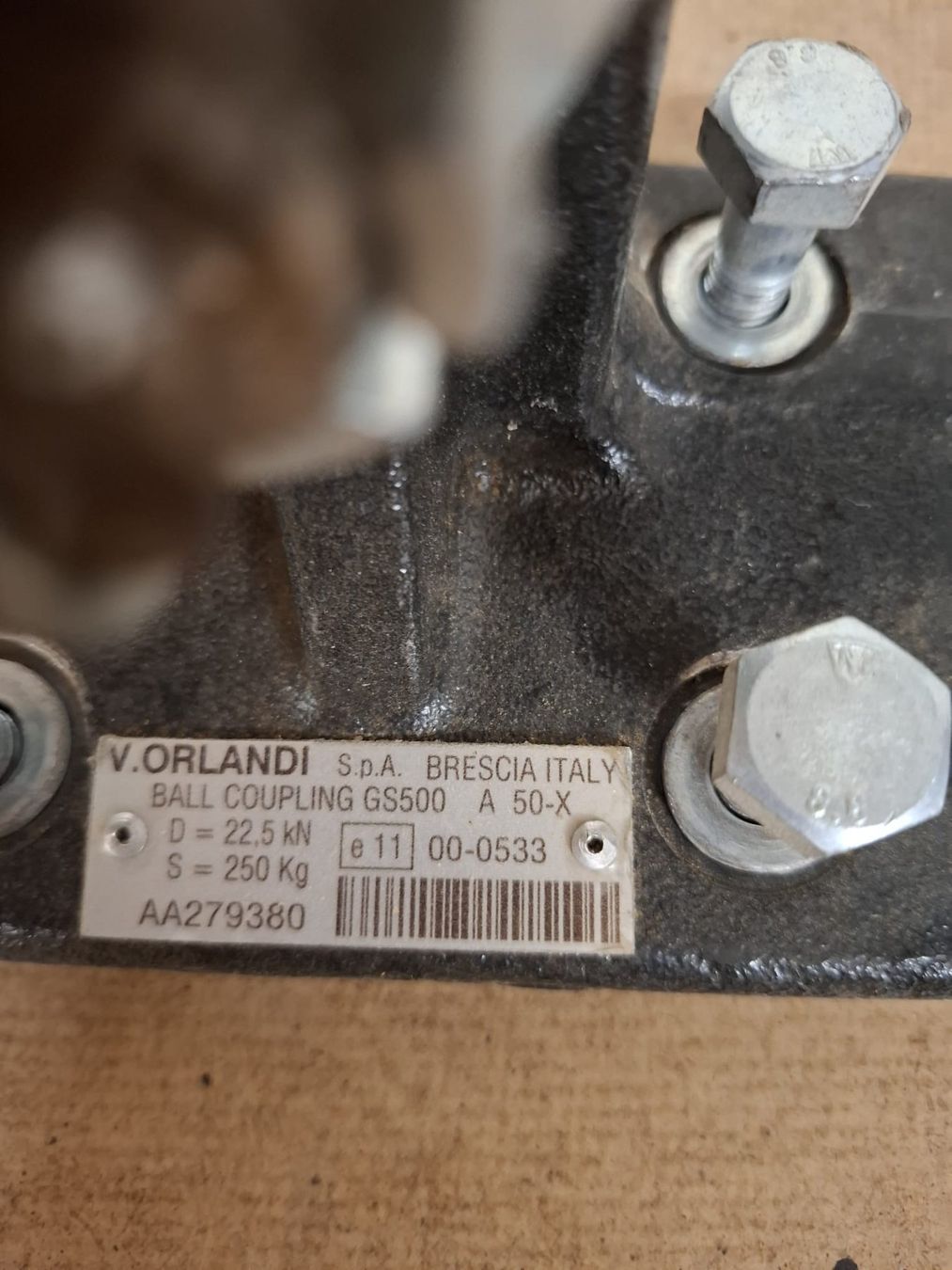 Anhängerkupplungen: Anhängerkupplung V. Orlandi – Neu (gemäss Beschreibung) aus Basel von WoodAndLuxuryGmbH 2