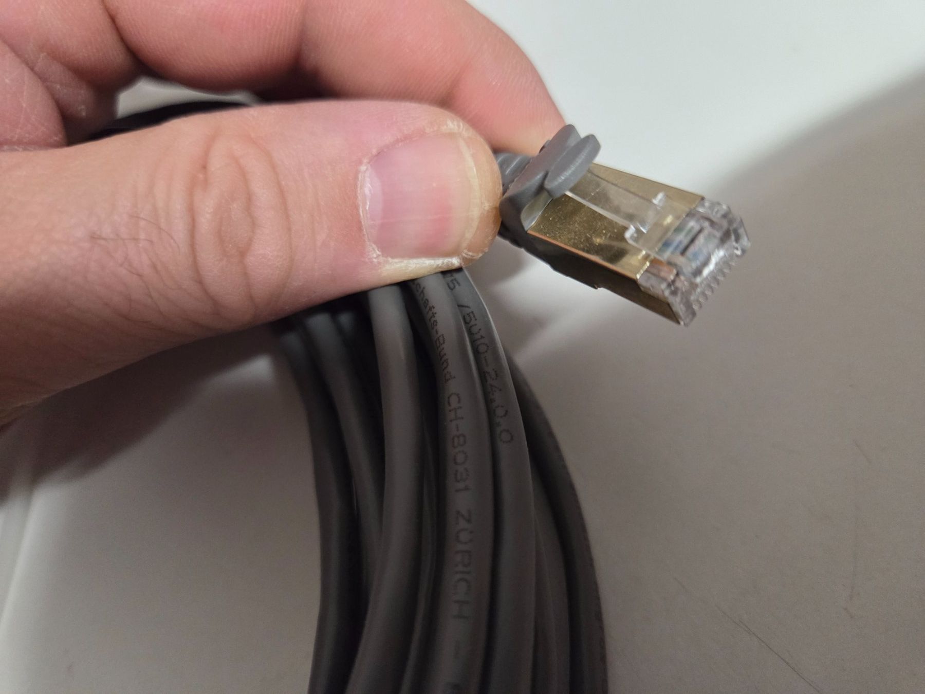 Cavi: 10m ukv ethernetkabel cat5e patchkabel – Usato da Zürich venduto da eymen20 2