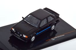 Ford Escort MK III RS Turbo 1984-1985 schwarz / blau    1:43