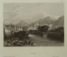 GENF, GENÈVE, STAHLSTICH 1859