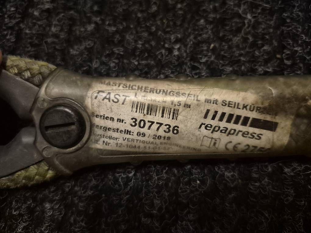 Corde: Repapress Halteseil, Positionierungsseil 1.5m – Usato da Wittenbach venduto da tal_8vrm 1